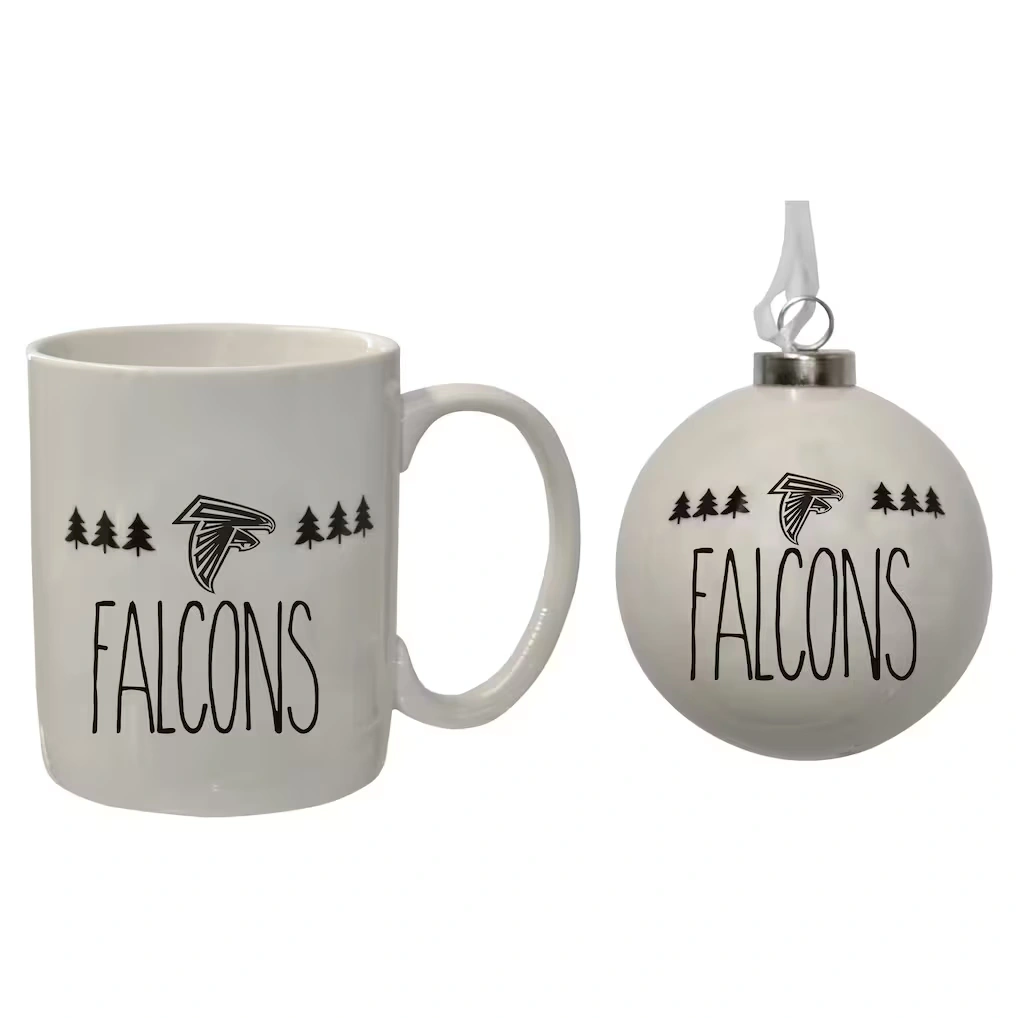 Atlanta Falcons The Memory Company Holiday Ornament & Mug Set