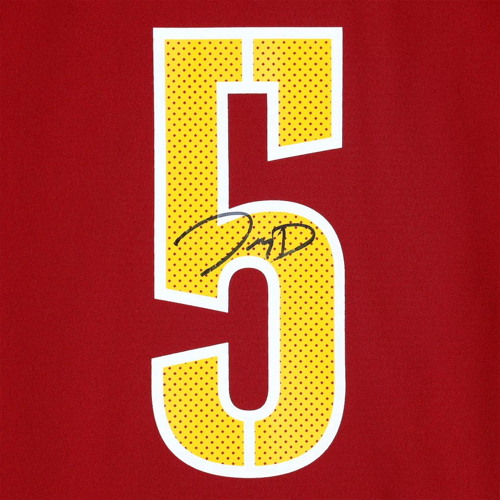 Jayden Daniels Washington Commanders Autographed Fanatics Authentic Burgundy Nike Game Jersey