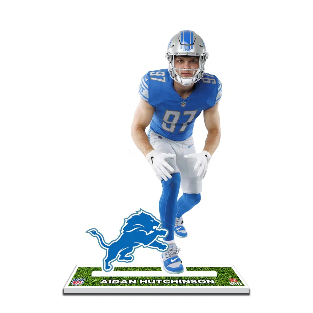 Aidan Hutchinson Detroit Lions 12'' Player Standee Desktop Display