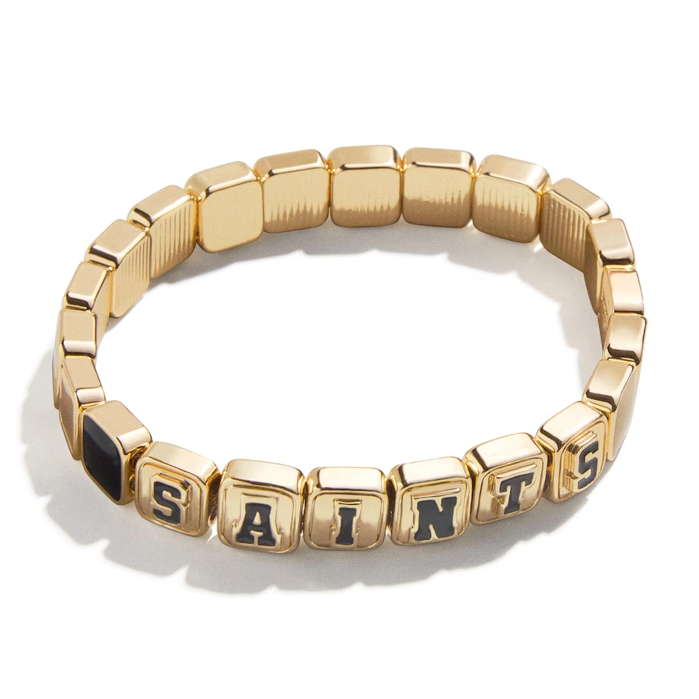 New Orleans Saints WEAR by Erin Andrews x BaubleBar Tile Bracelet