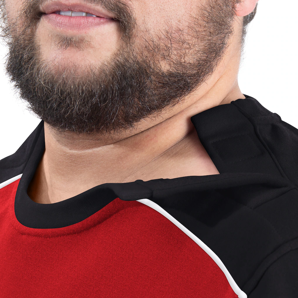 Men's Atlanta Falcons G-III Sports by Carl Banks Red Adaptive Lord Stanley Crewneck Sweatshirt 3 Men's Atlanta Falcons G-III Sports by Carl Banks Red Adaptive Lord Stanley Crewneck Sweatshirt