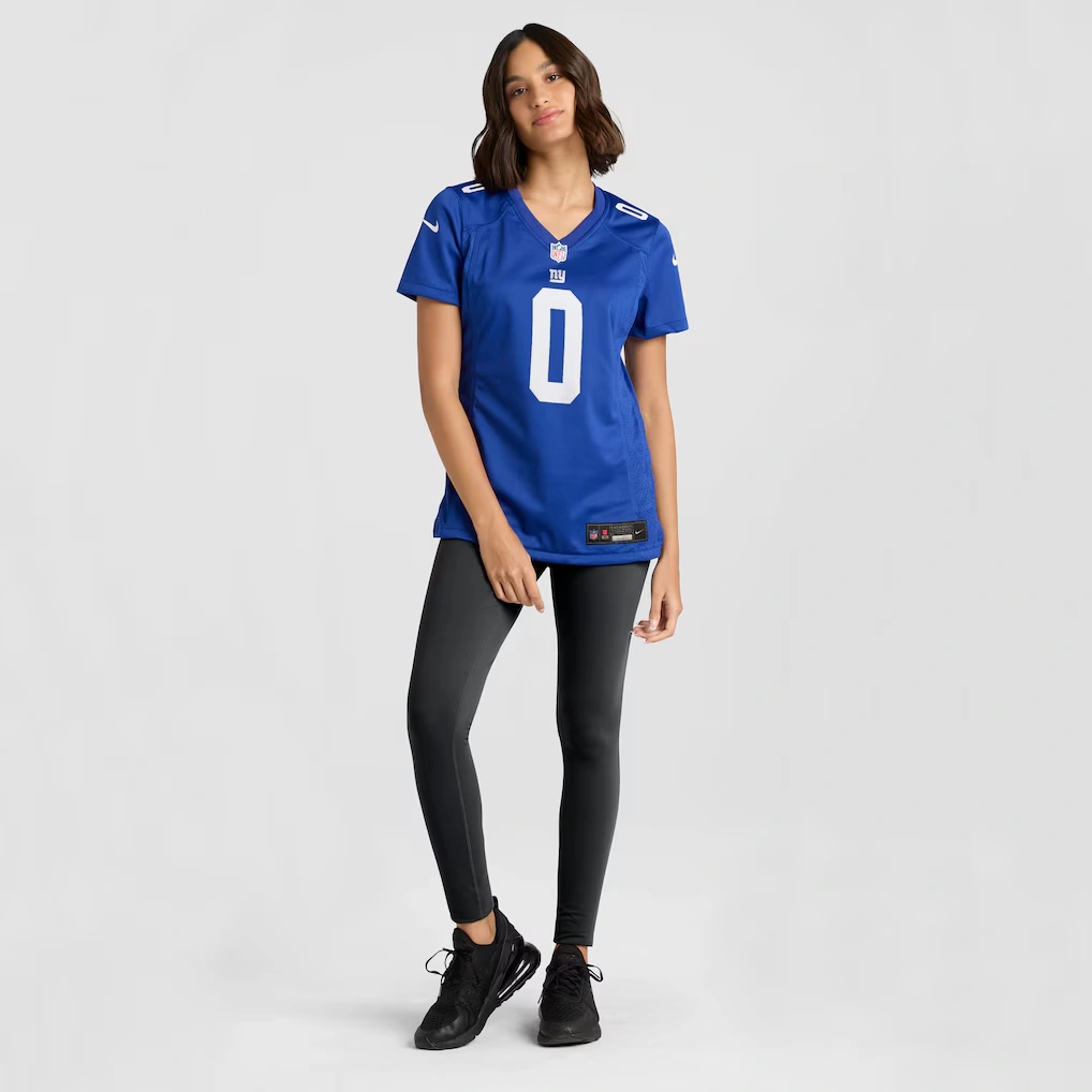 Women's New York Giants Brian Burns Nike Royal Game Player Jersey