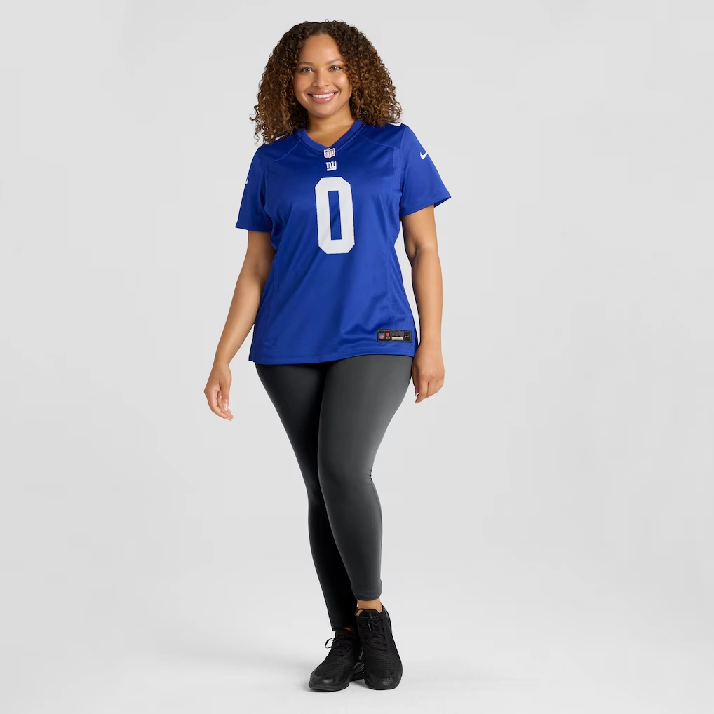 Women's New York Giants Brian Burns Nike Royal Game Player Jersey