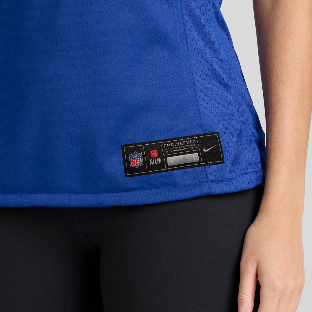 Women's New York Giants Brian Burns Nike Royal Game Player Jersey