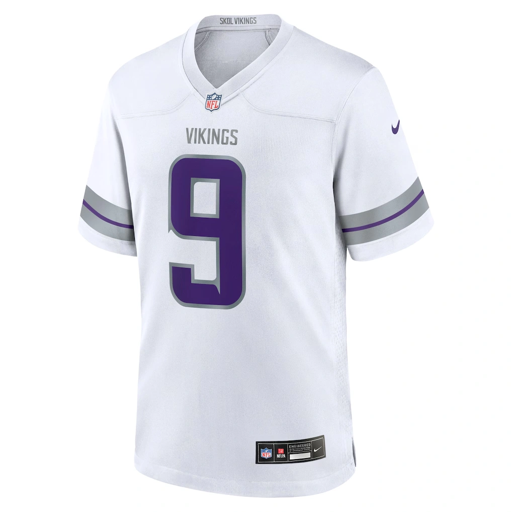 Youth Minnesota Vikings J.J. McCarthy Nike White Game Jersey