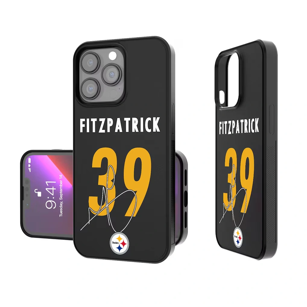 Pittsburgh Steelers Minkah Fitzpatrick Keyscaper iPhone Bump Case