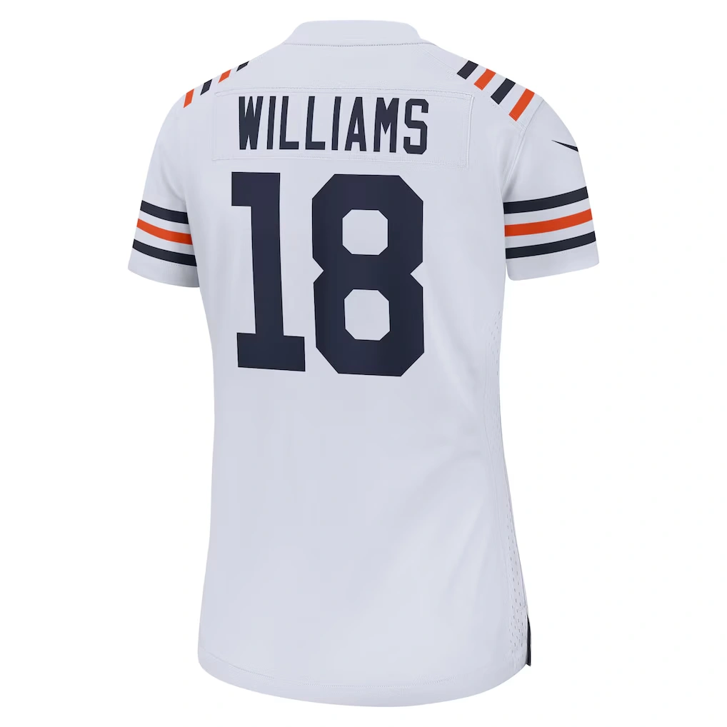 Women's Chicago Bears Caleb Williams Nike White 2nd Alternate Game Player Jersey 3 Women's Chicago Bears Caleb Williams Nike White 2nd Alternate Game Player Jersey