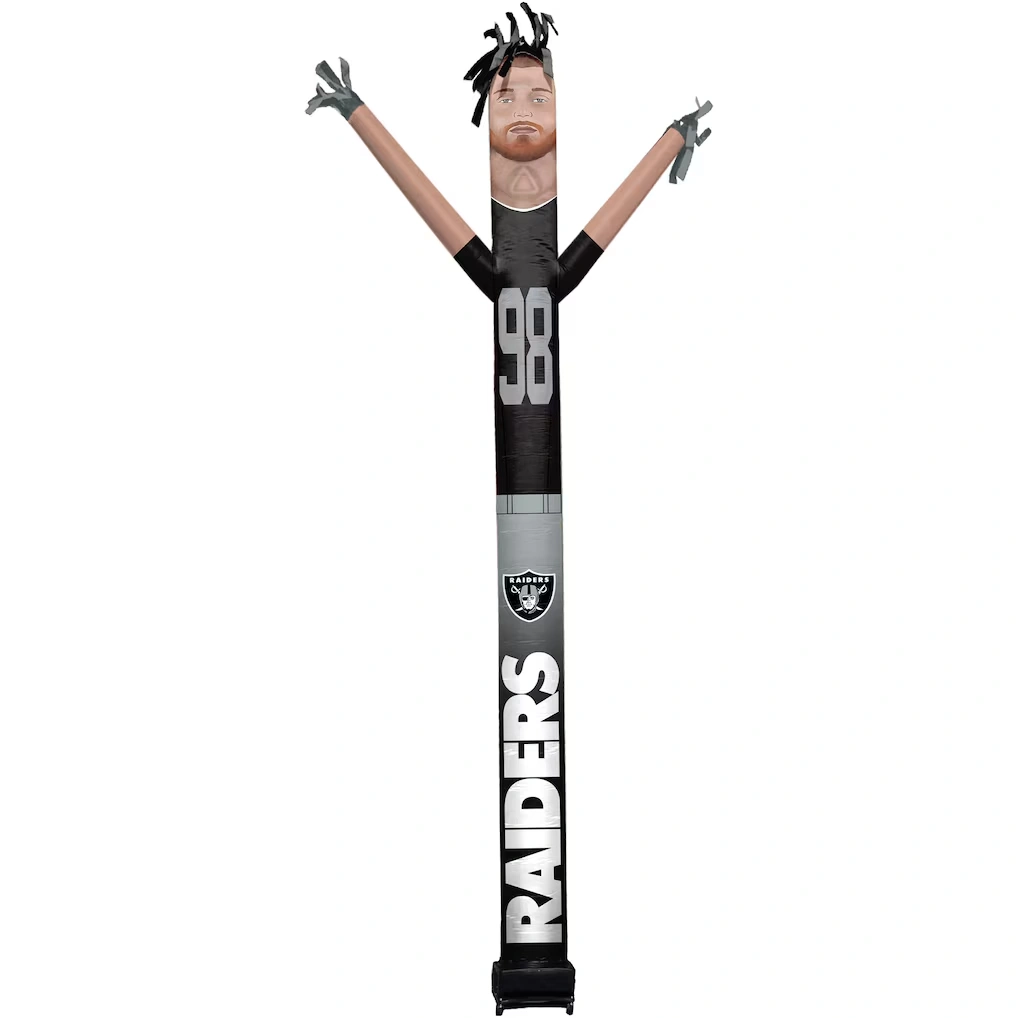 Las Vegas Raiders Maxx Crosby 8' Inflatable Crazy Sports Player