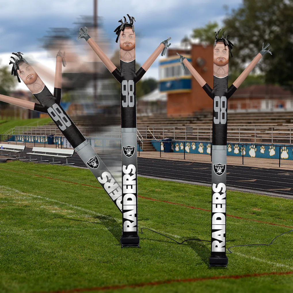 Las Vegas Raiders Maxx Crosby 8' Inflatable Crazy Sports Player