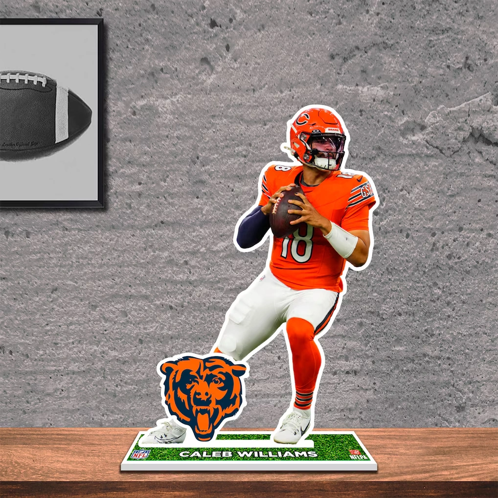 Chicago Bears Caleb Williams Player Standee