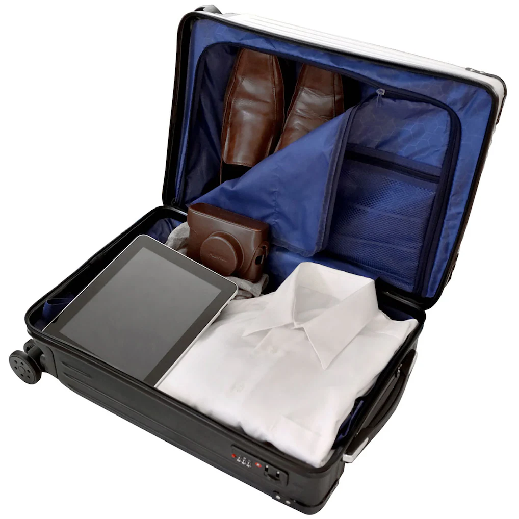 Denver Broncos MOJO Navy 21'' Executive Spinner Carry-On Luggage