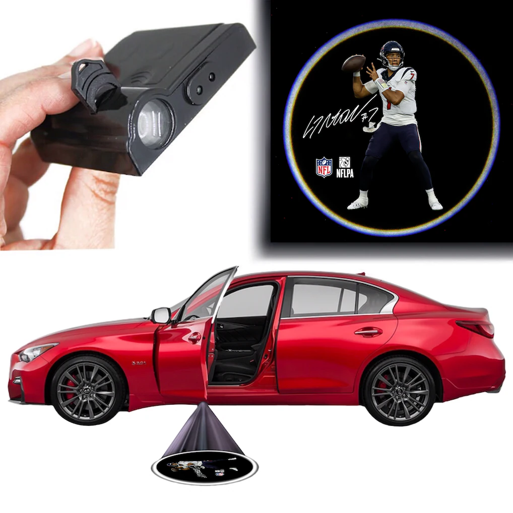 Houston Texans CJ Stroud Player LED Car Door Light