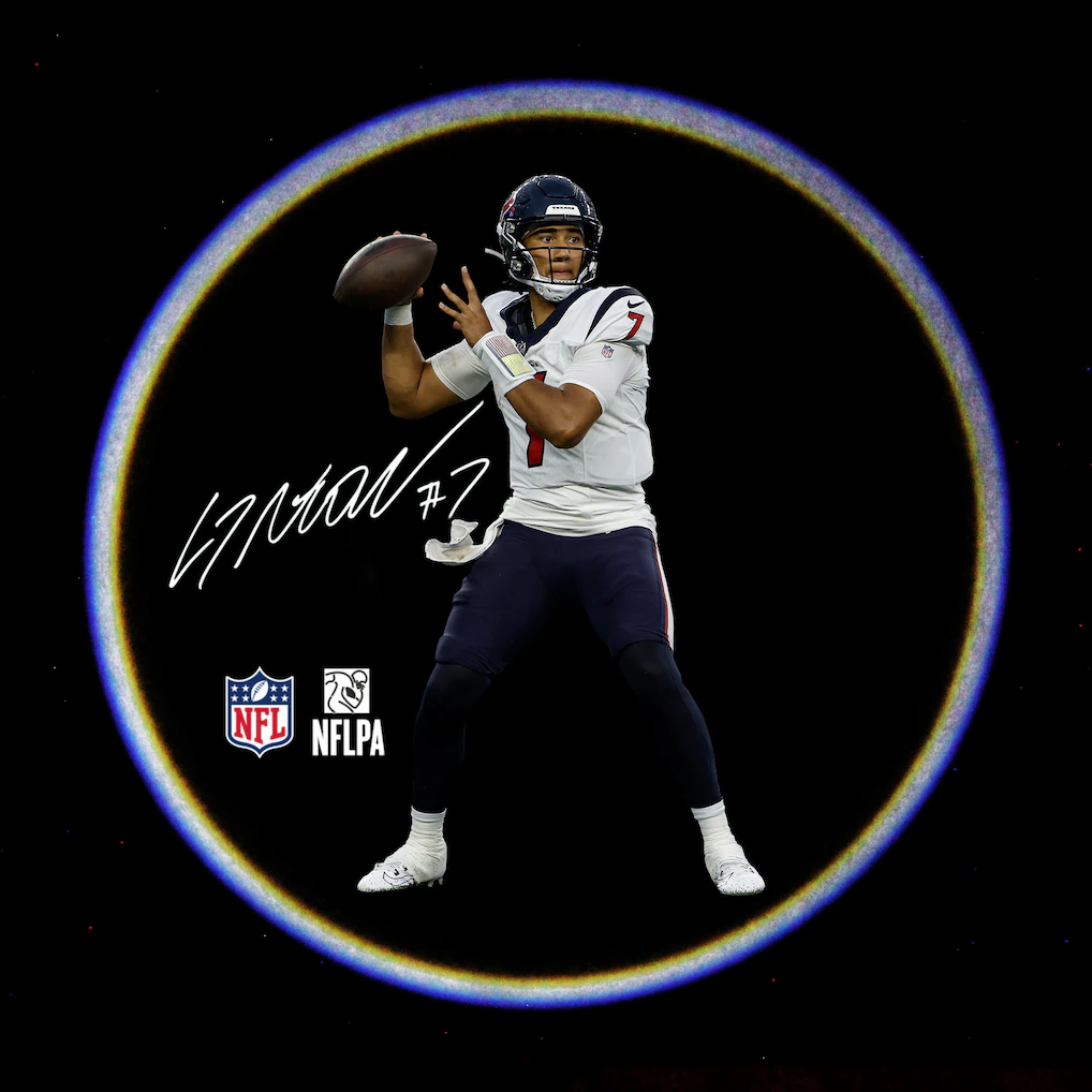 Houston Texans CJ Stroud Player LED Car Door Light