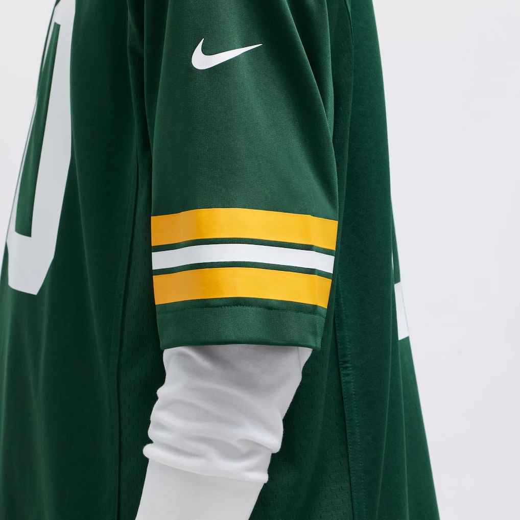 Men's Green Bay Packers Jordan Love Nike Green Player Game Jersey