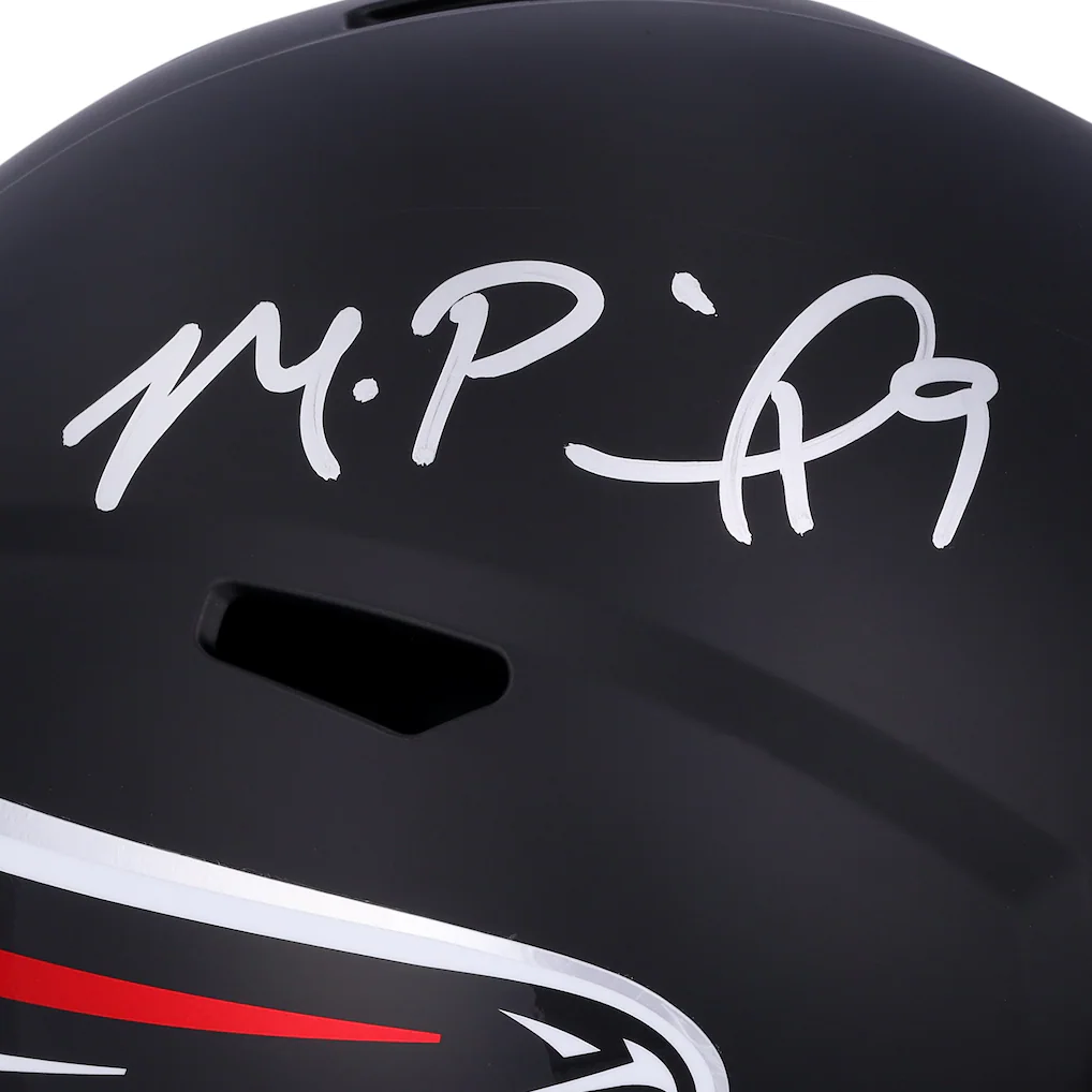 Michael Penix Jr. Atlanta Falcons Autographed Fanatics Authentic Riddell Speed Replica Helmet