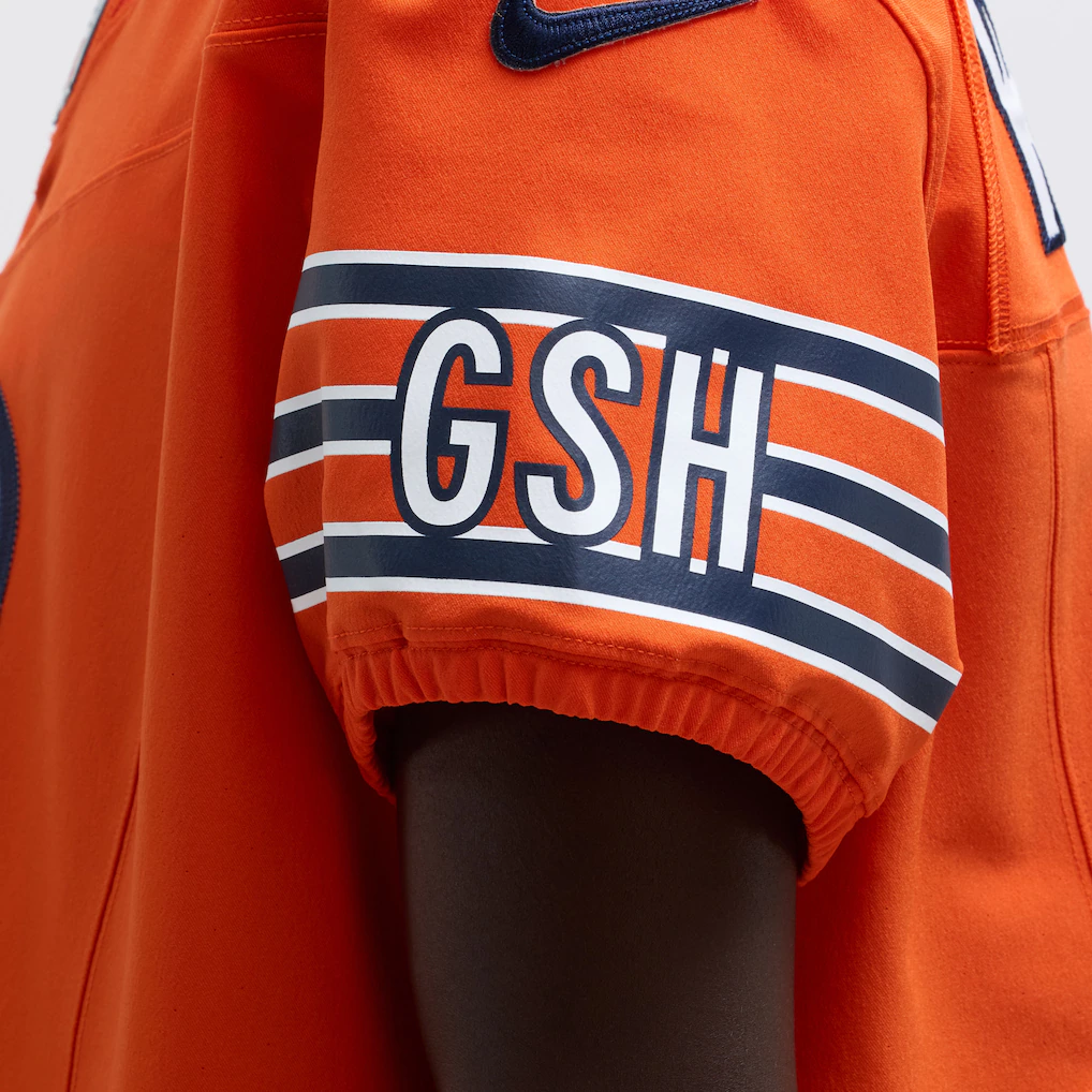 Men's Chicago Bears Caleb Williams Nike Orange Alternate Vapor F.U.S.E. Elite Jersey