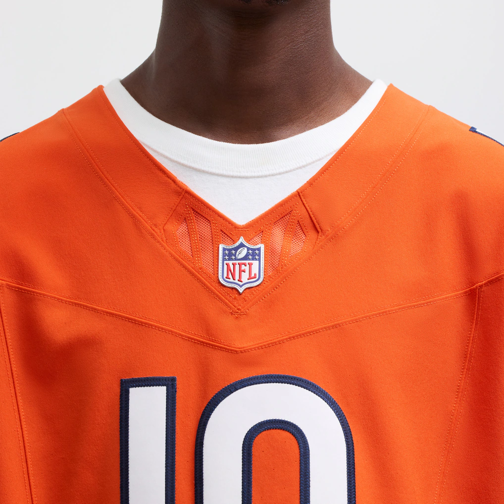 Men's Chicago Bears Caleb Williams Nike Orange Alternate Vapor F.U.S.E. Elite Jersey