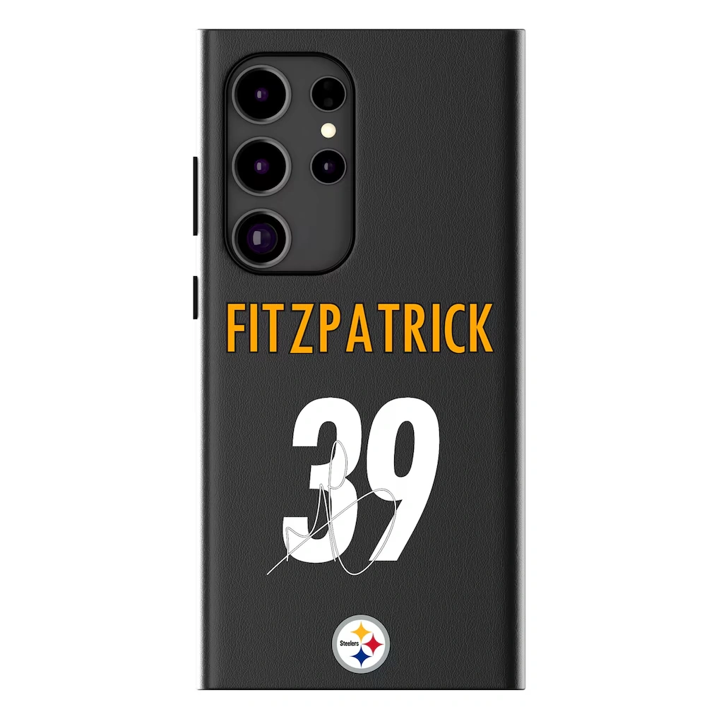 Pittsburgh Steelers Minkah Fitzpatrick Keyscaper Black Galaxy Magnetic Bump Case