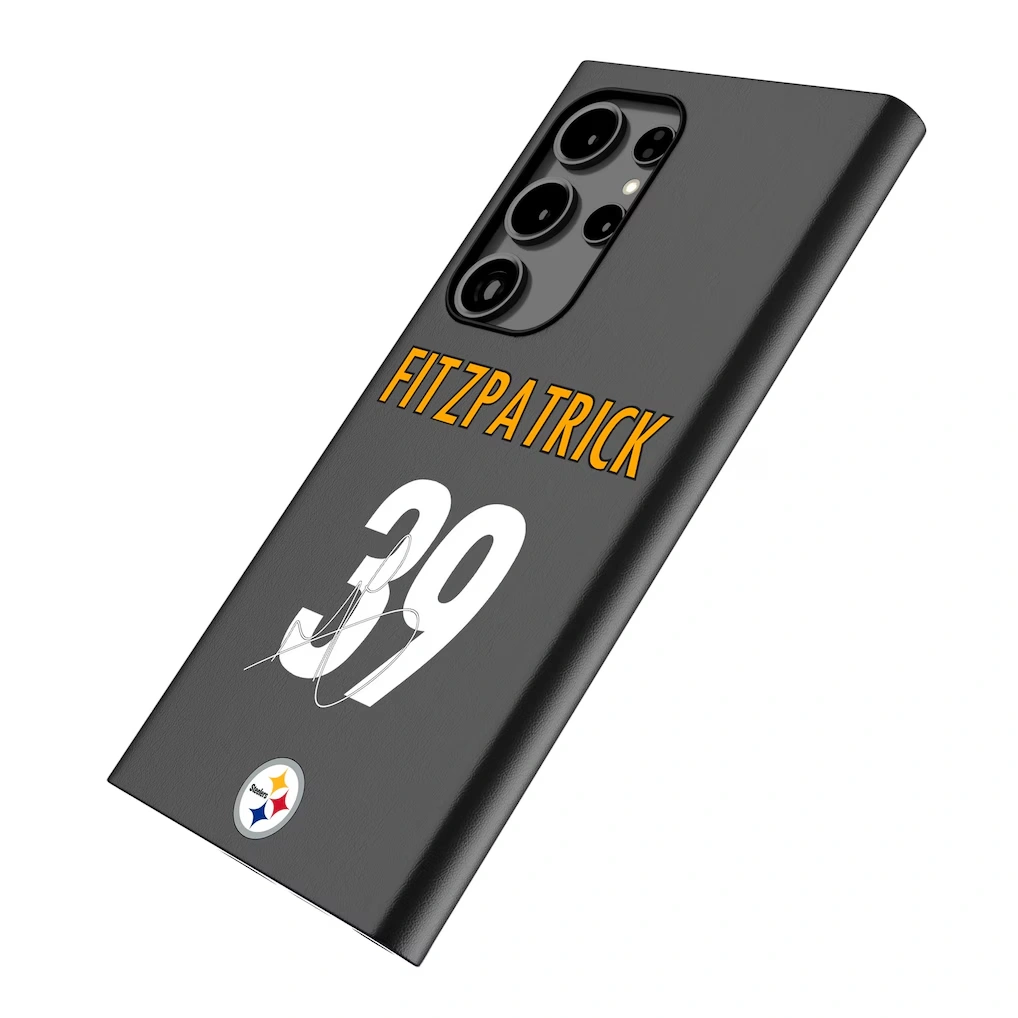 Pittsburgh Steelers Minkah Fitzpatrick Keyscaper Black Galaxy Magnetic Bump Case