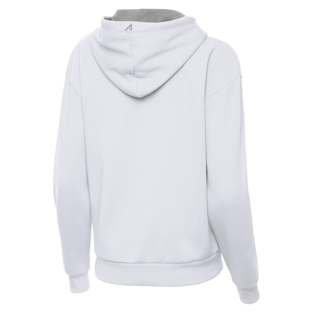 Women's Buffalo Bills Antigua White Victory Pullover Hoodie