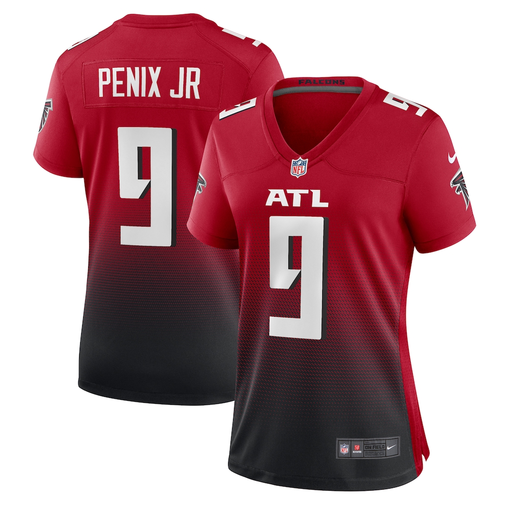 Women's Atlanta Falcons Michael Penix Jr. Nike Red Alternate Game Jersey