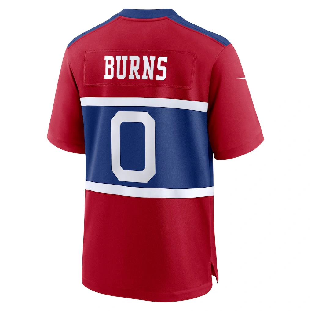 Youth New York Giants Brian Burns Nike Red Game Jersey