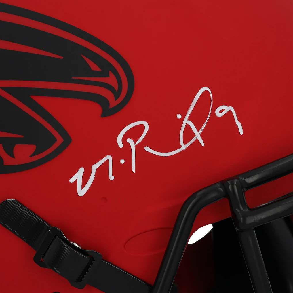 Michael Penix Jr. Atlanta Falcons Autographed Fanatics Authentic Riddell Rave Speed Authentic Helmet