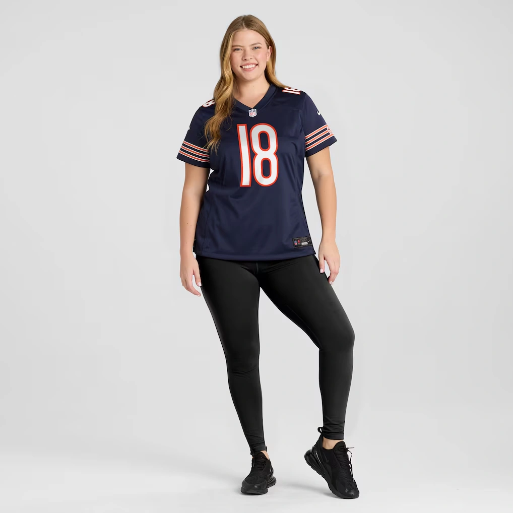Women's Chicago Bears Caleb Williams Nike Navy Player Game Jersey