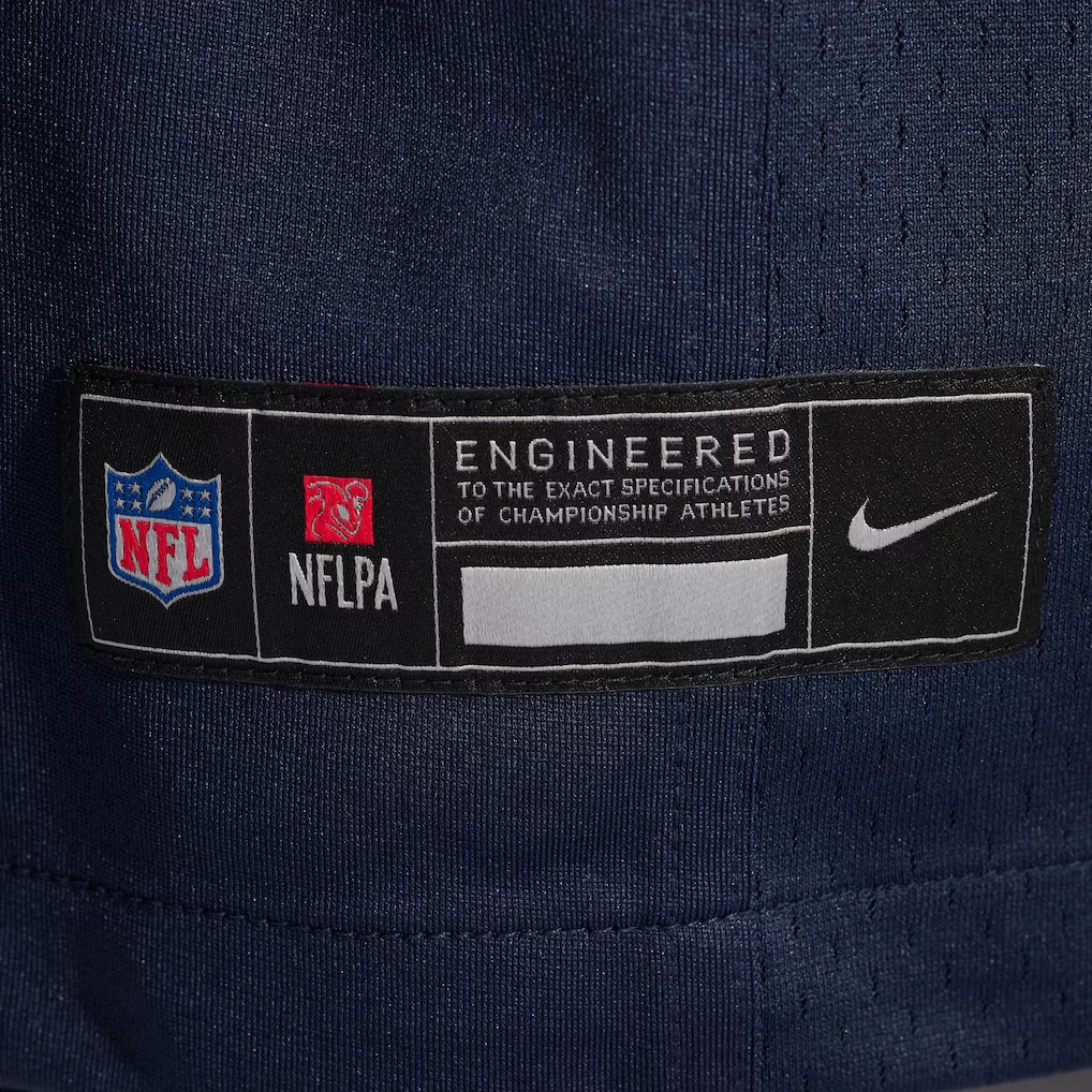 Men's Chicago Bears Nike Navy Custom Game Jersey