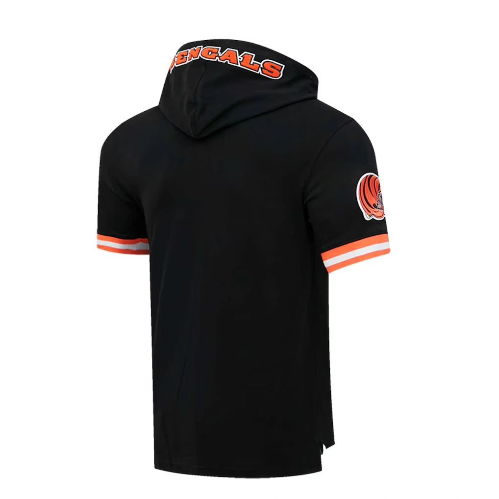 Men's Cincinnati Bengals Ja'Marr Chase Pro Standard Black Player Name & Number Hoodie T-Shirt
