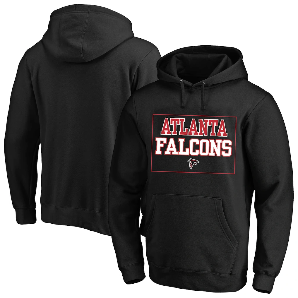 Men's Atlanta Falcons Fanatics Black Big & Tall Fleece Hoodie