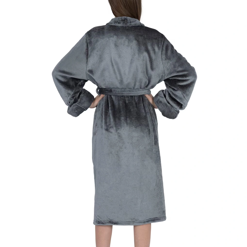 Women's New Orleans Saints The Northwest Group Gray Snipe Personalized Robe