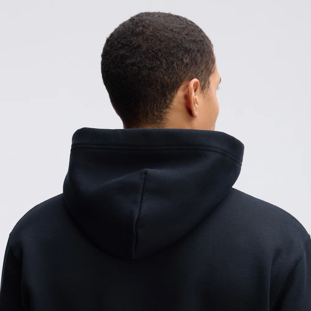 Las Vegas Raiders Fanatics Black IconicFleece Letterman Hoodie