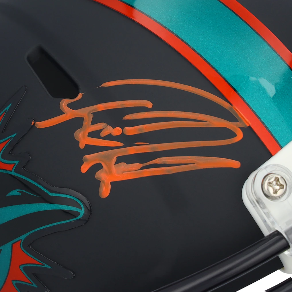 Tua Tagovailoa Miami Dolphins Autographed Fanatics Authentic Riddell Rivalry Speed Mini Helmet