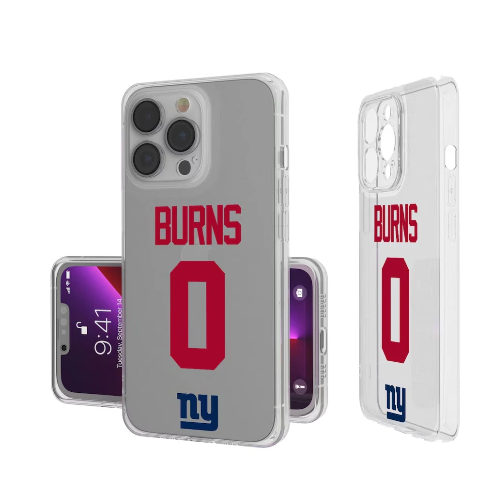 New York Giants Brian Burns Keyscaper iPhone Clear Case