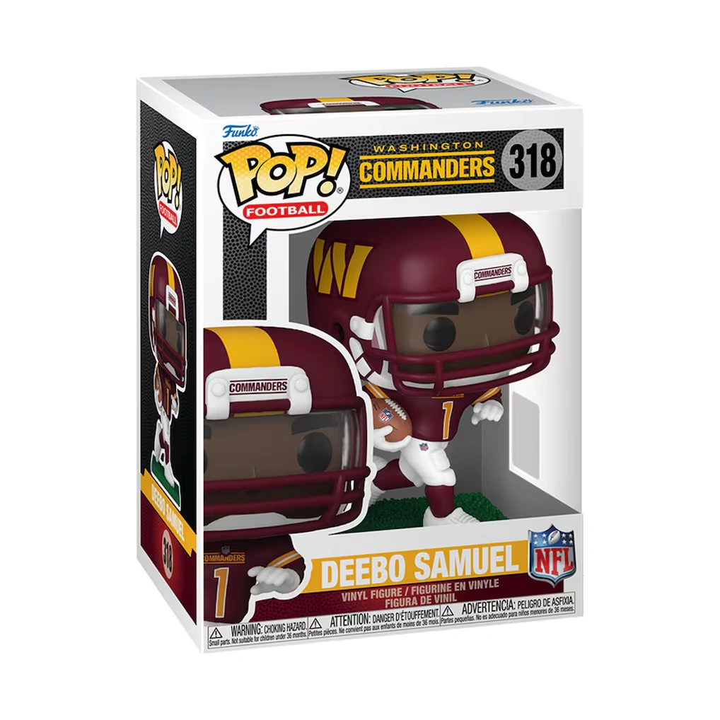 Washington Commanders Deebo Samuel Sr Funko Pop! Vinyl Figure