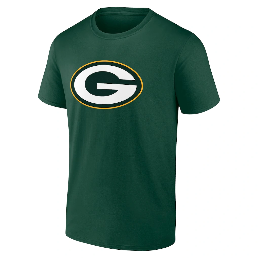 Men's Green Bay Packers Jordan Love Green Icon Name & Number T-Shirt