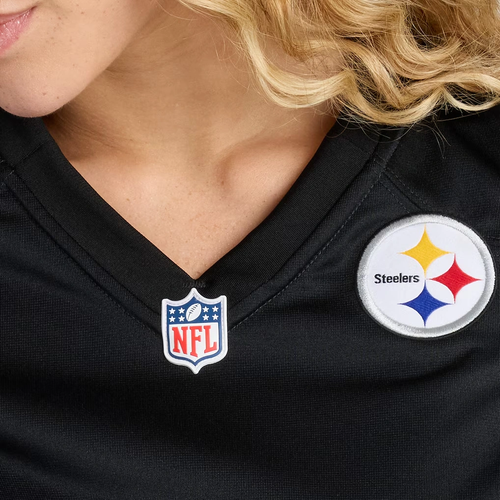 Women's Nike Black Pittsburgh Steelers Custom Game Jersey