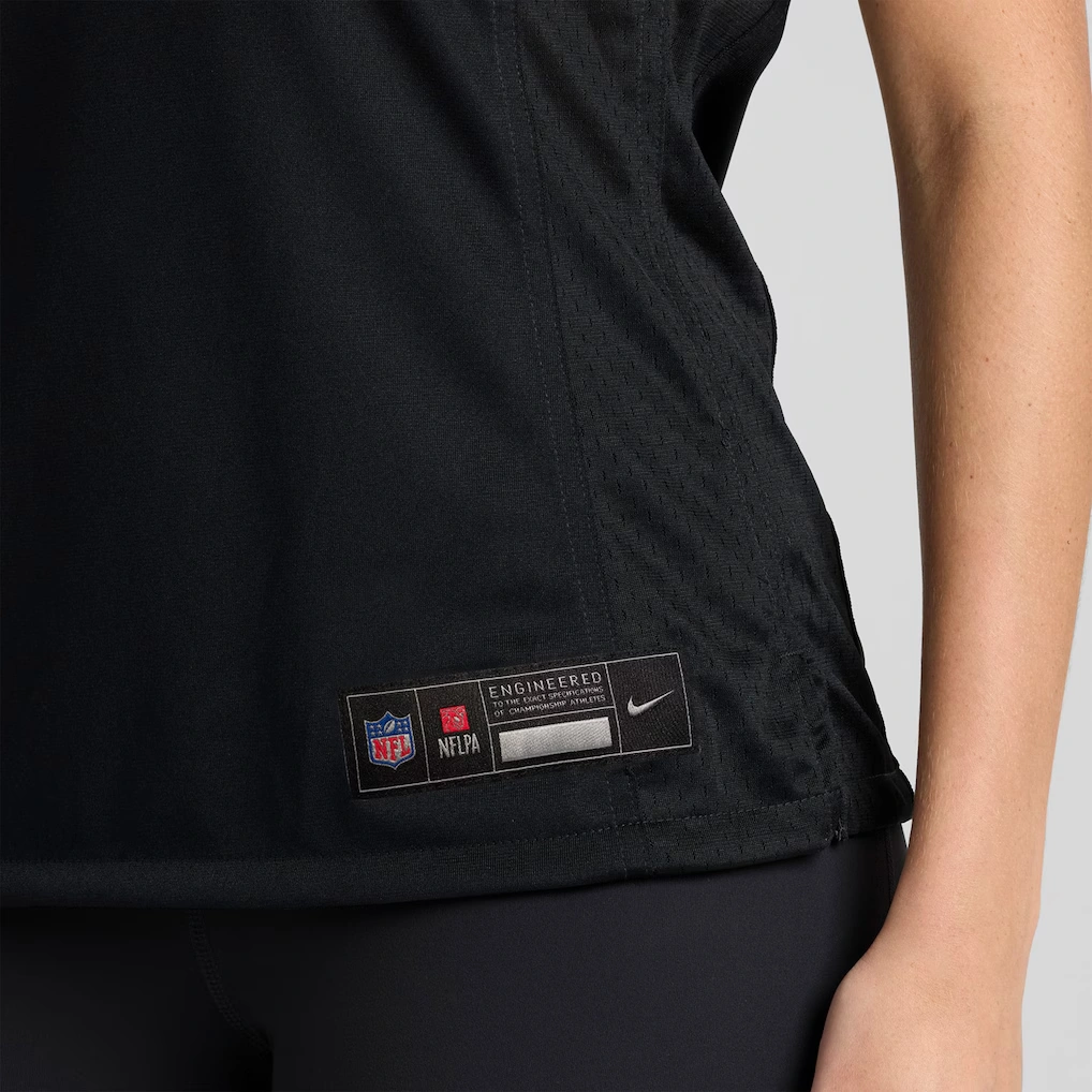 Women's Nike Black Pittsburgh Steelers Custom Game Jersey