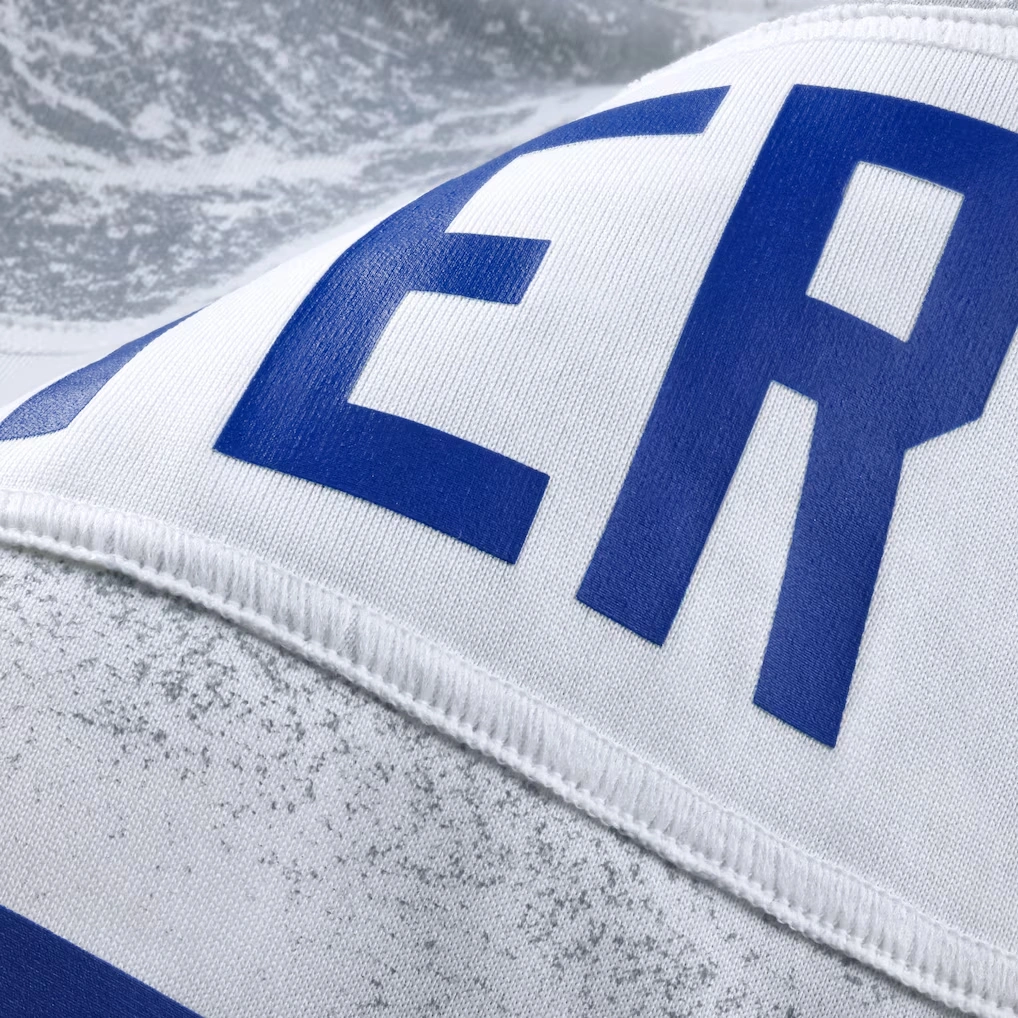 Men's Buffalo Bills Nike White 2025 Rivalries Collection Custom Game Jersey