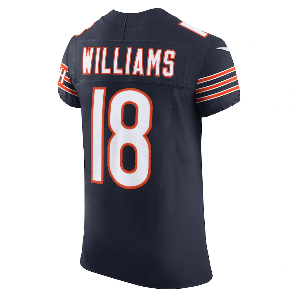 Men's Chicago Bears Caleb Williams Nike Navy Vapor F.U.S.E. Elite Jersey