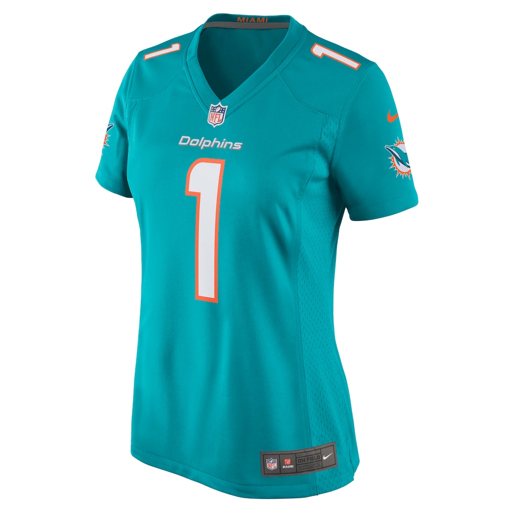 Women's Miami Dolphins Tua Tagovailoa Nike Aqua Game Jersey