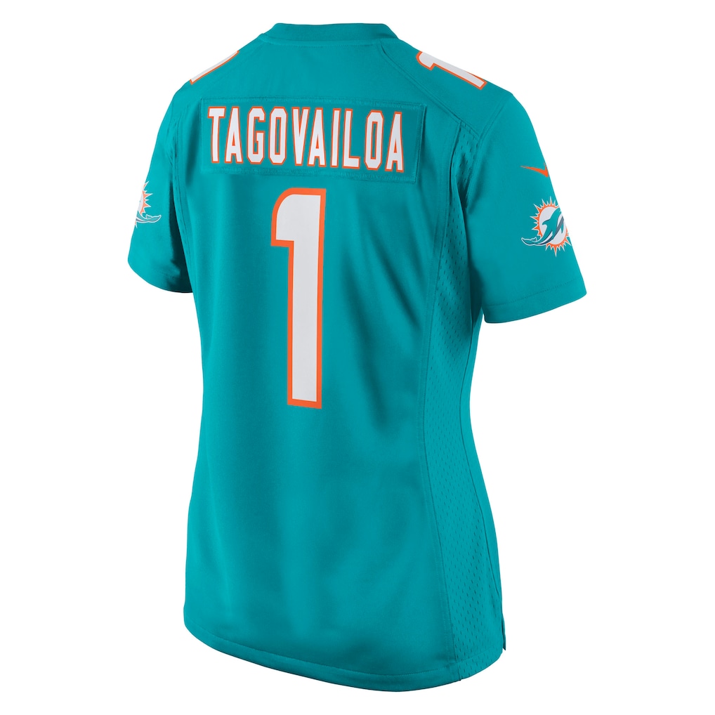 Women's Miami Dolphins Tua Tagovailoa Nike Aqua Game Jersey