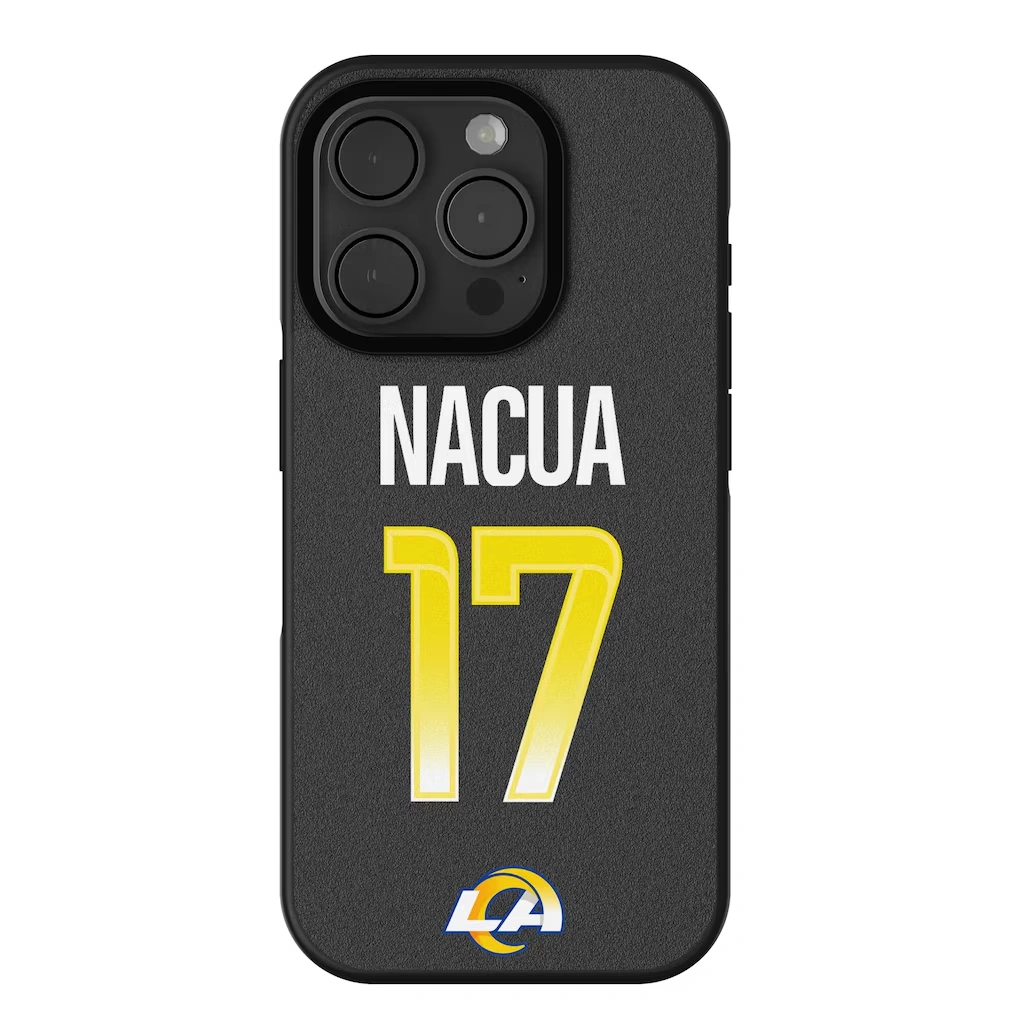 Los Angeles Rams Puka Nacua Keyscaper iPhone Bump Case