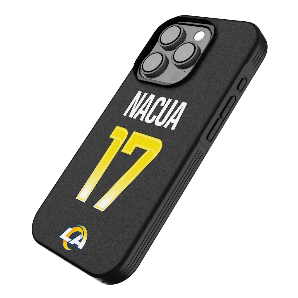 Los Angeles Rams Puka Nacua Keyscaper iPhone Bump Case