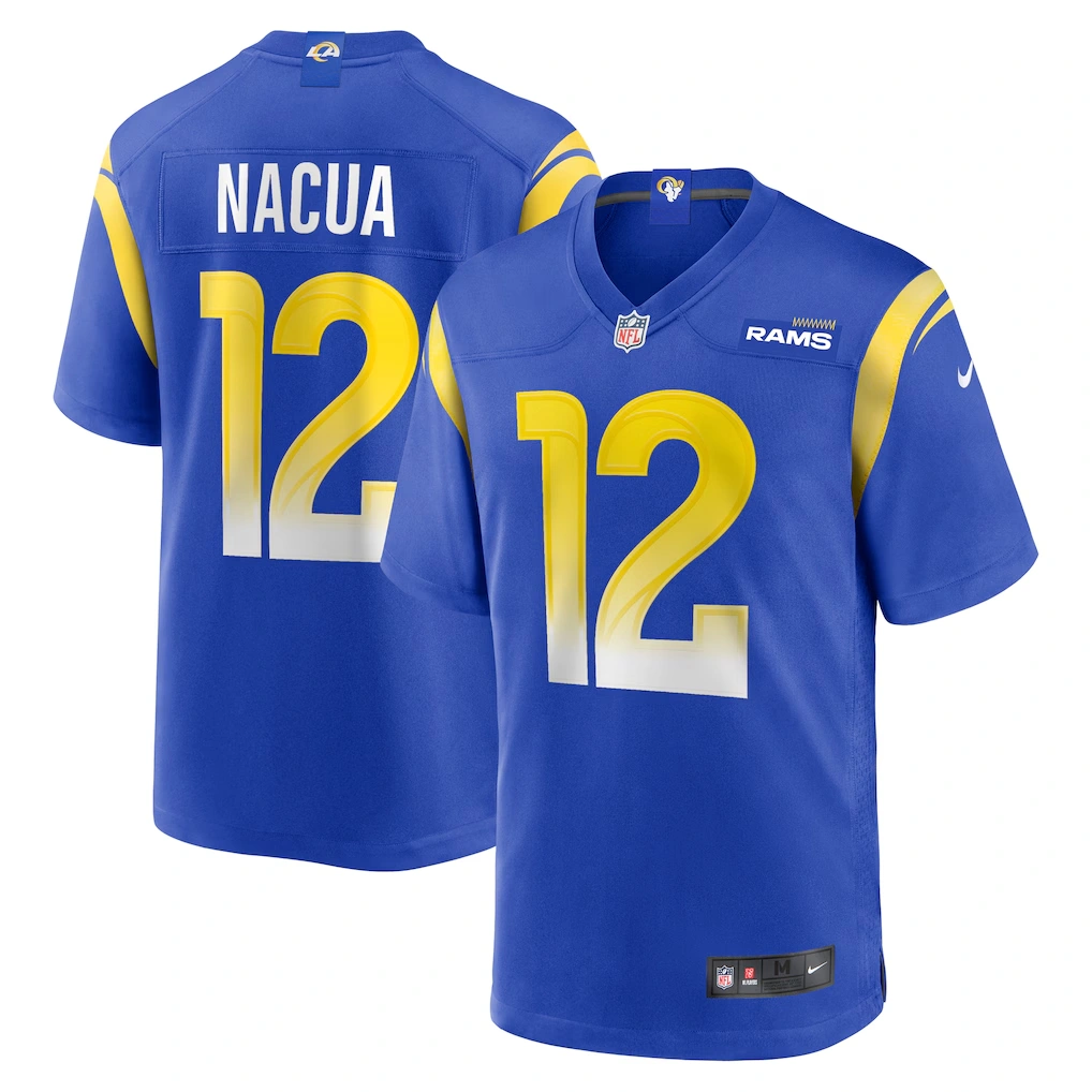 Youth Los Angeles Rams Puka Nacua Nike Royal Game Jersey