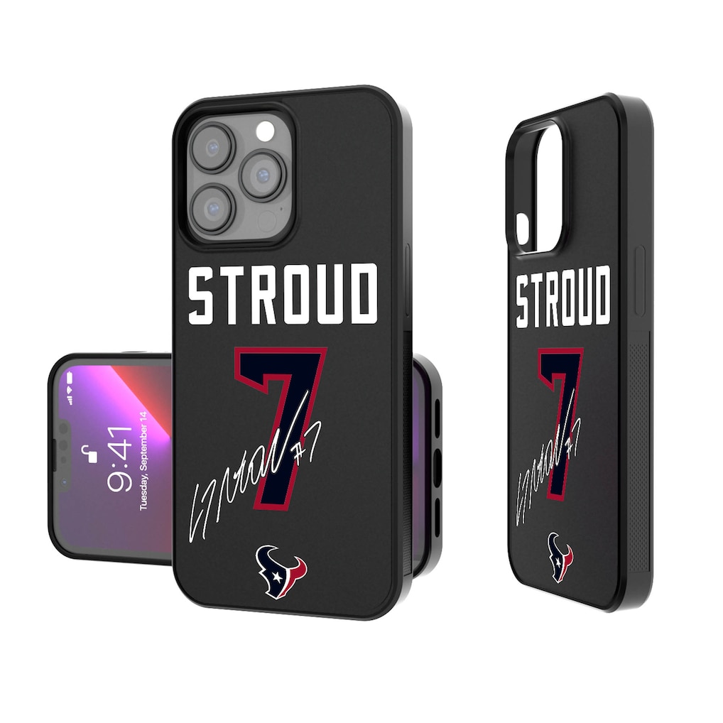 Houston Texans C.J. Stroud Keyscaper iPhone Bump Case