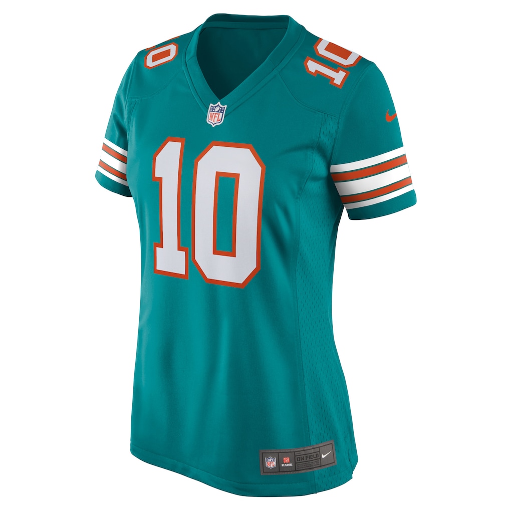 Women's Miami Dolphins Tyreek Hill Nike Aqua Game Jersey
