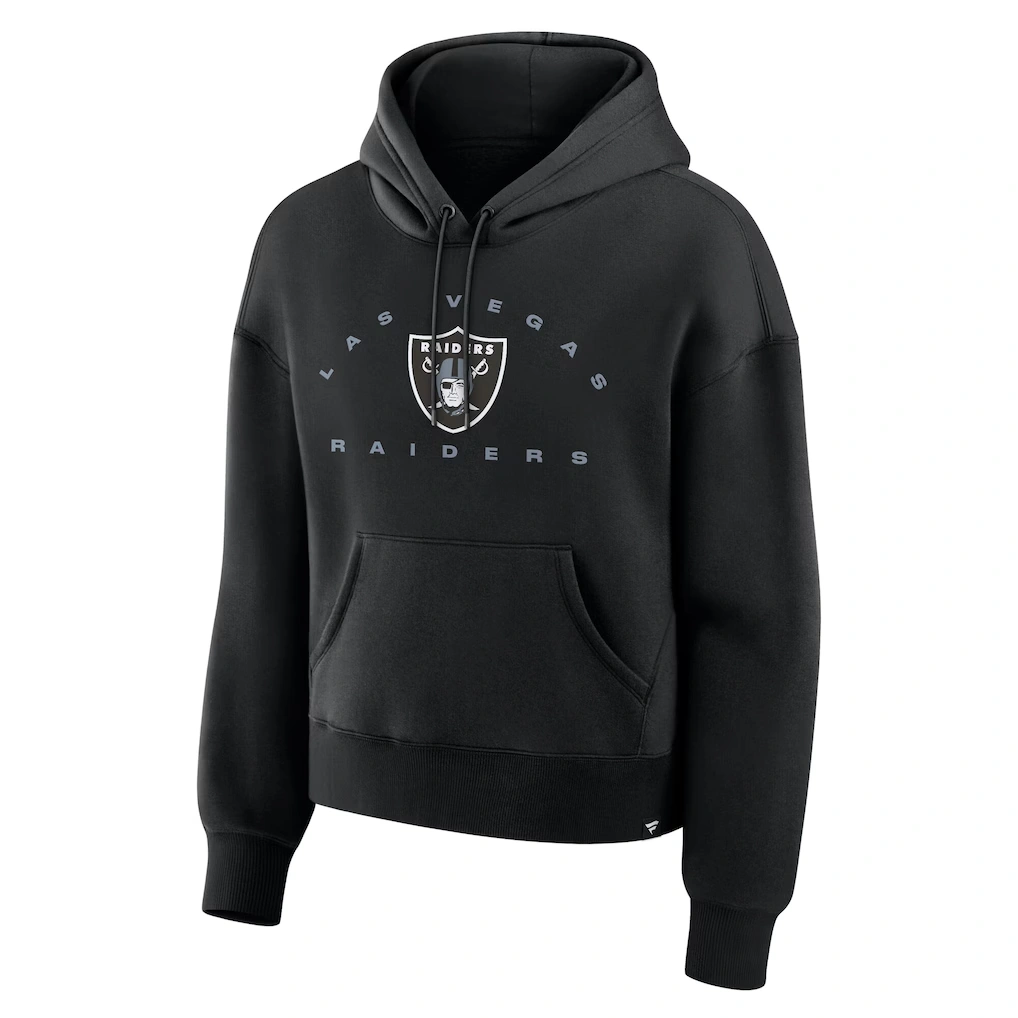 Women's Las Vegas Raiders Fanatics Black Eligible Receiver Legacy Pullover Hoodie