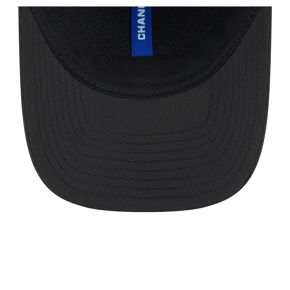 Men's Los Angeles Rams New Era Black 2025 Inspire Change 9FORTY M-Crown Adjustable Hat